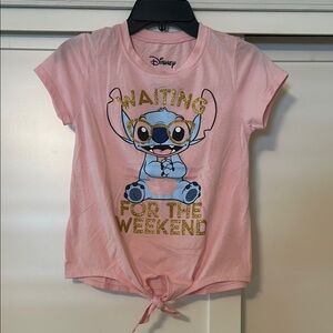 Disney Pink Stitch Weekend Tee